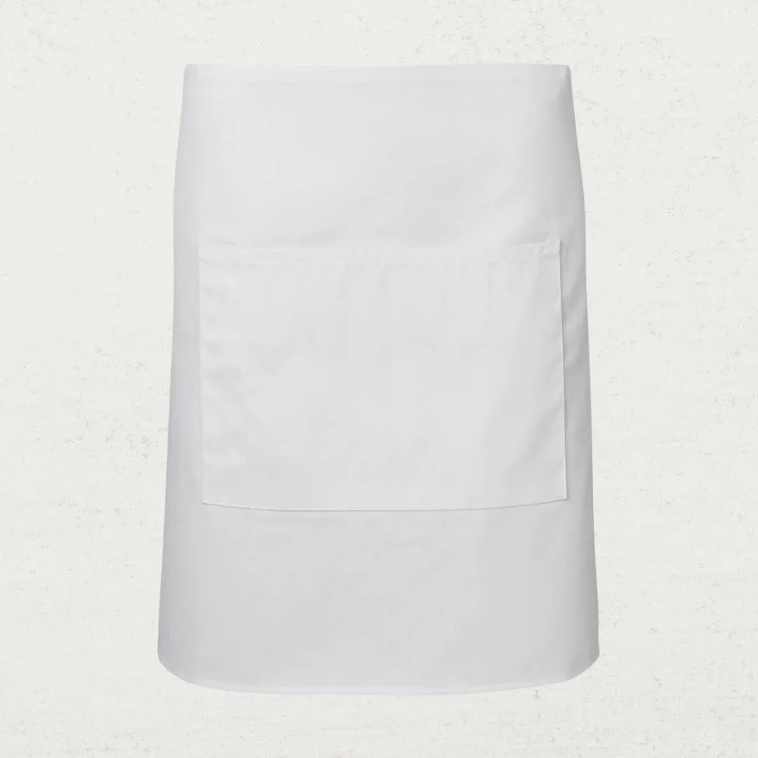 Short Apron with Pocket