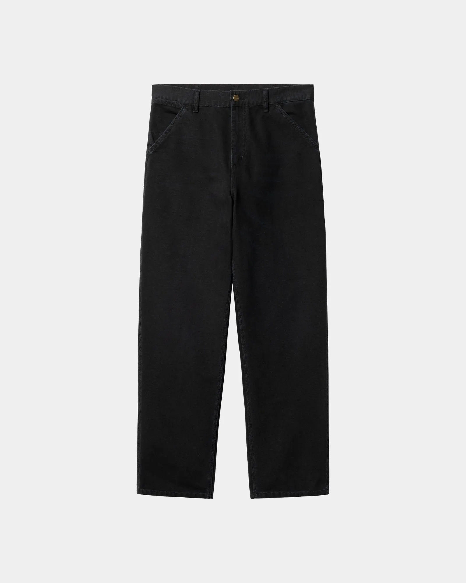 Single Knee Pant | Black (aged canvas)