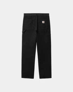 Single Knee Pant | Black (aged canvas)