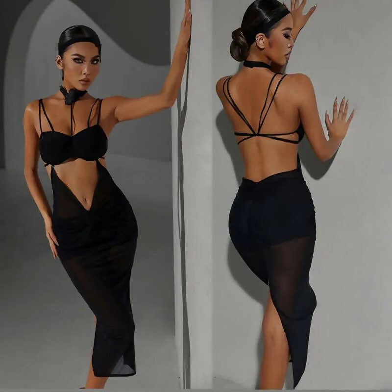 Sizzling Long Practice Dress | 2307