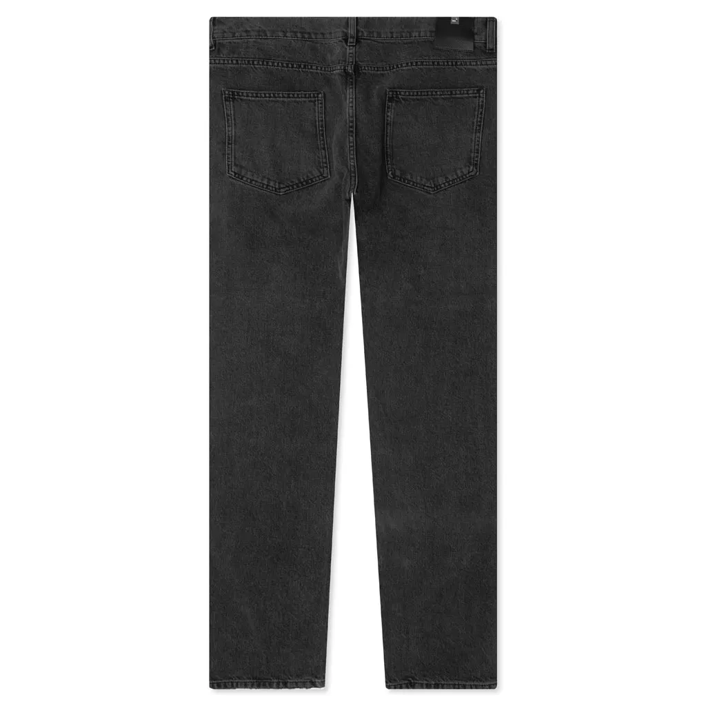 Slashed Skinny Jean - Black