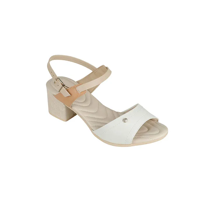 Sling Back Block Heeled Sandal BRM 011