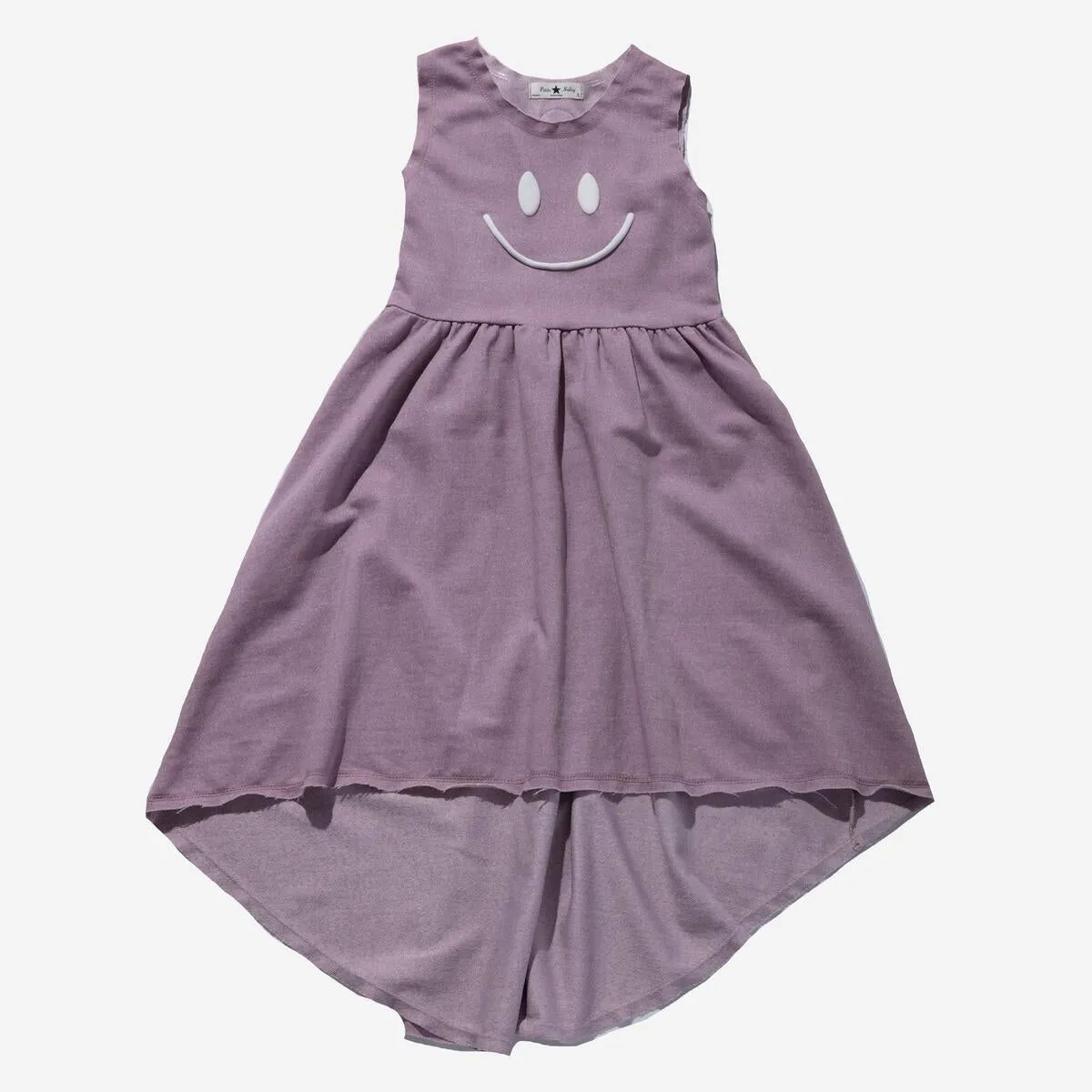 smiley dress | pink