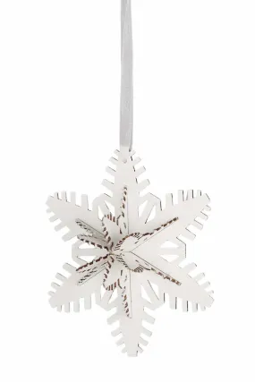 Snowflake Star Ornament