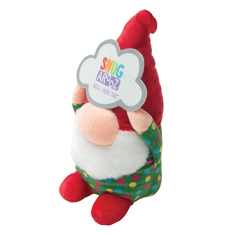 Snugarooz Snugz the Holiday Gnome (Red Hat) Dog Toy (10)