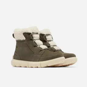 Sorel Women's Explorer Next Carnival - Stone Green/Bleached Ceramic