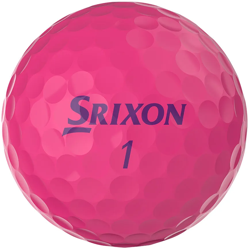 Srixon Soft Feel Lady Golf Balls Pink (1 Dozen) (2020)