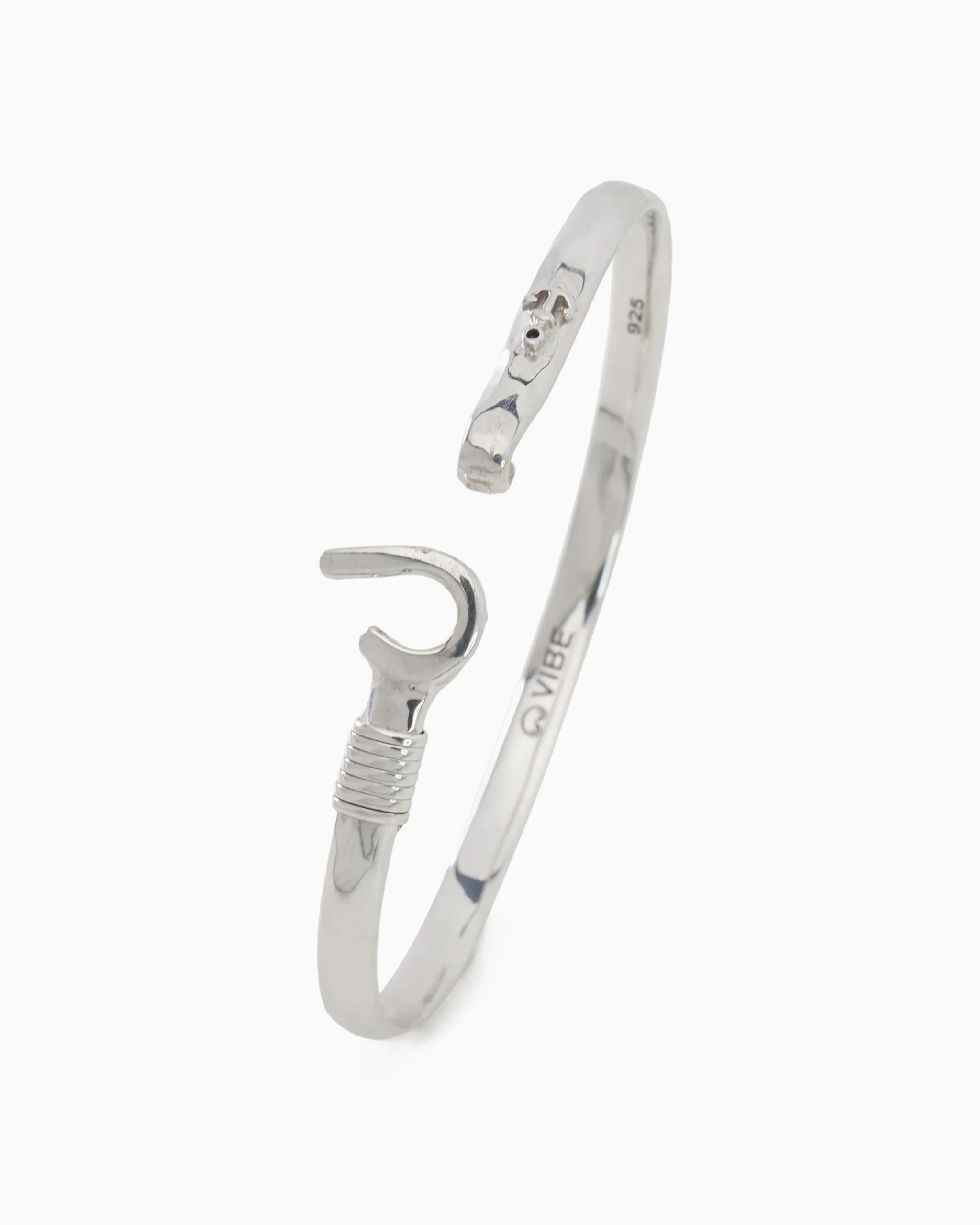 St. John Hook Bracelet with Anchor, 4mm