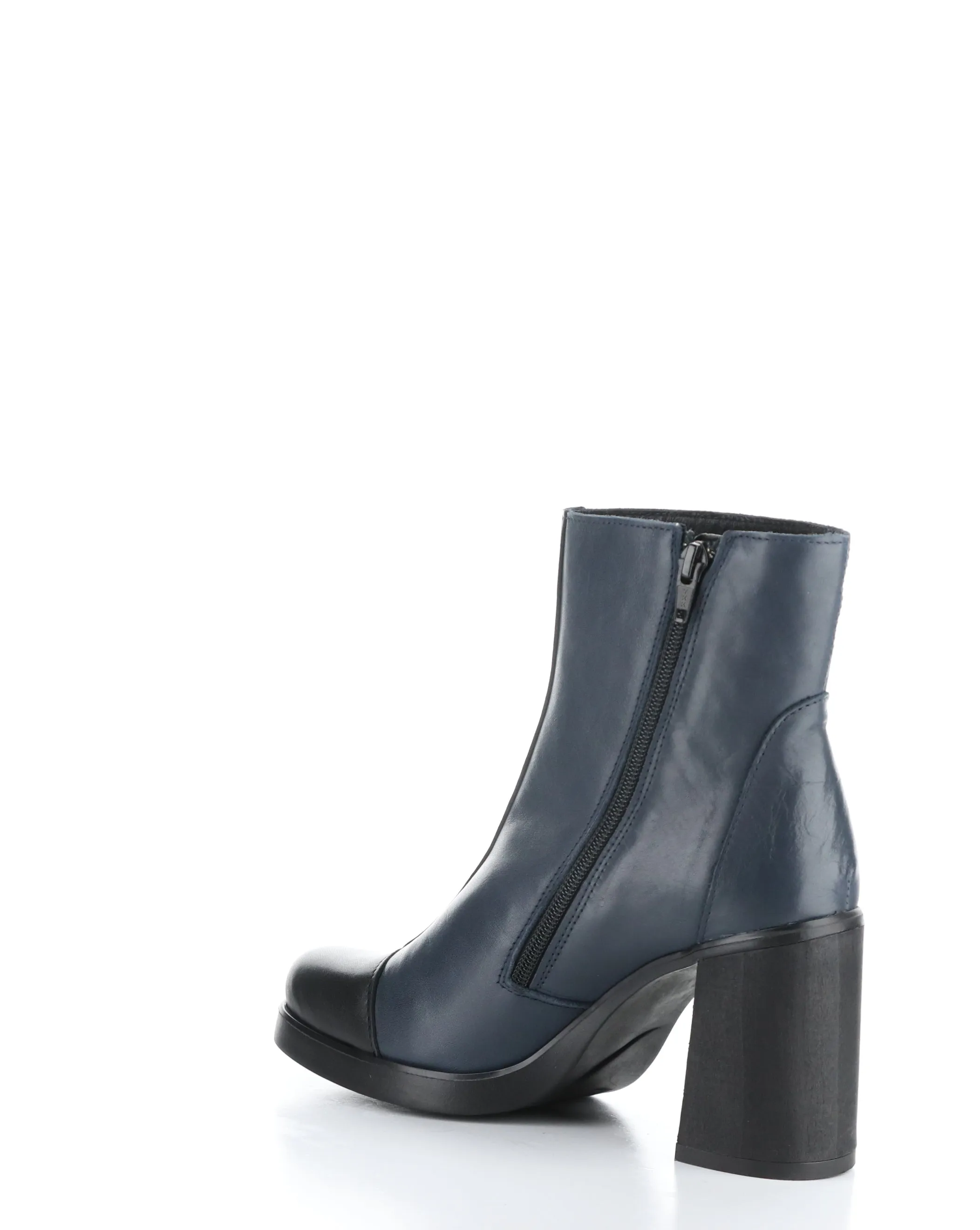 STIR985FLY 001 BLACK/NAVY Round Toe Boots