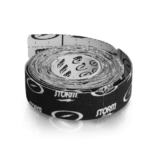 Storm Black 3/4 Pre-Cut Roll Thunder Tape - 50 pieces