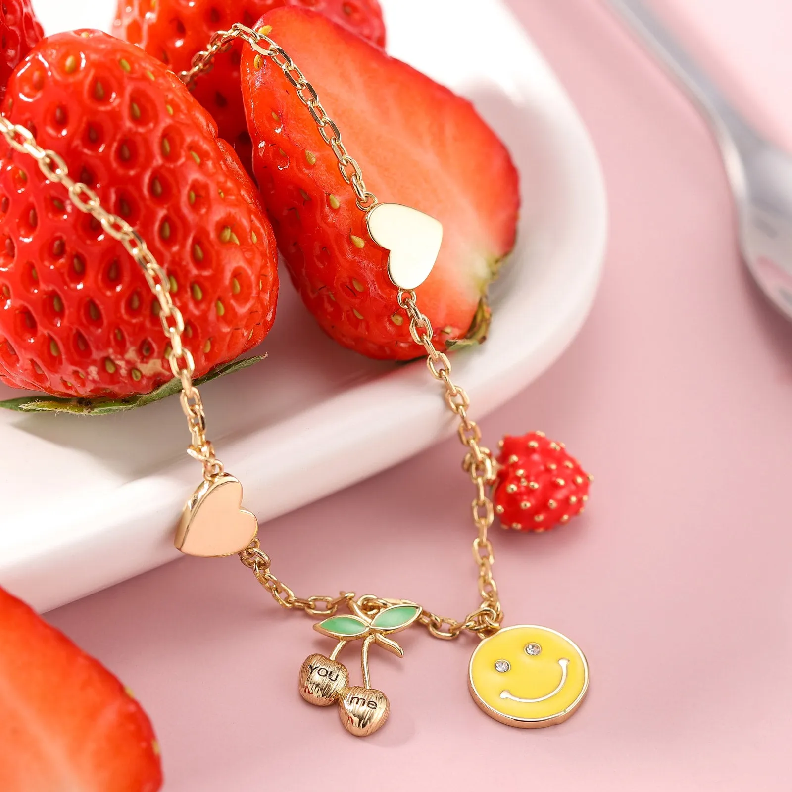 Strawberry Necklace