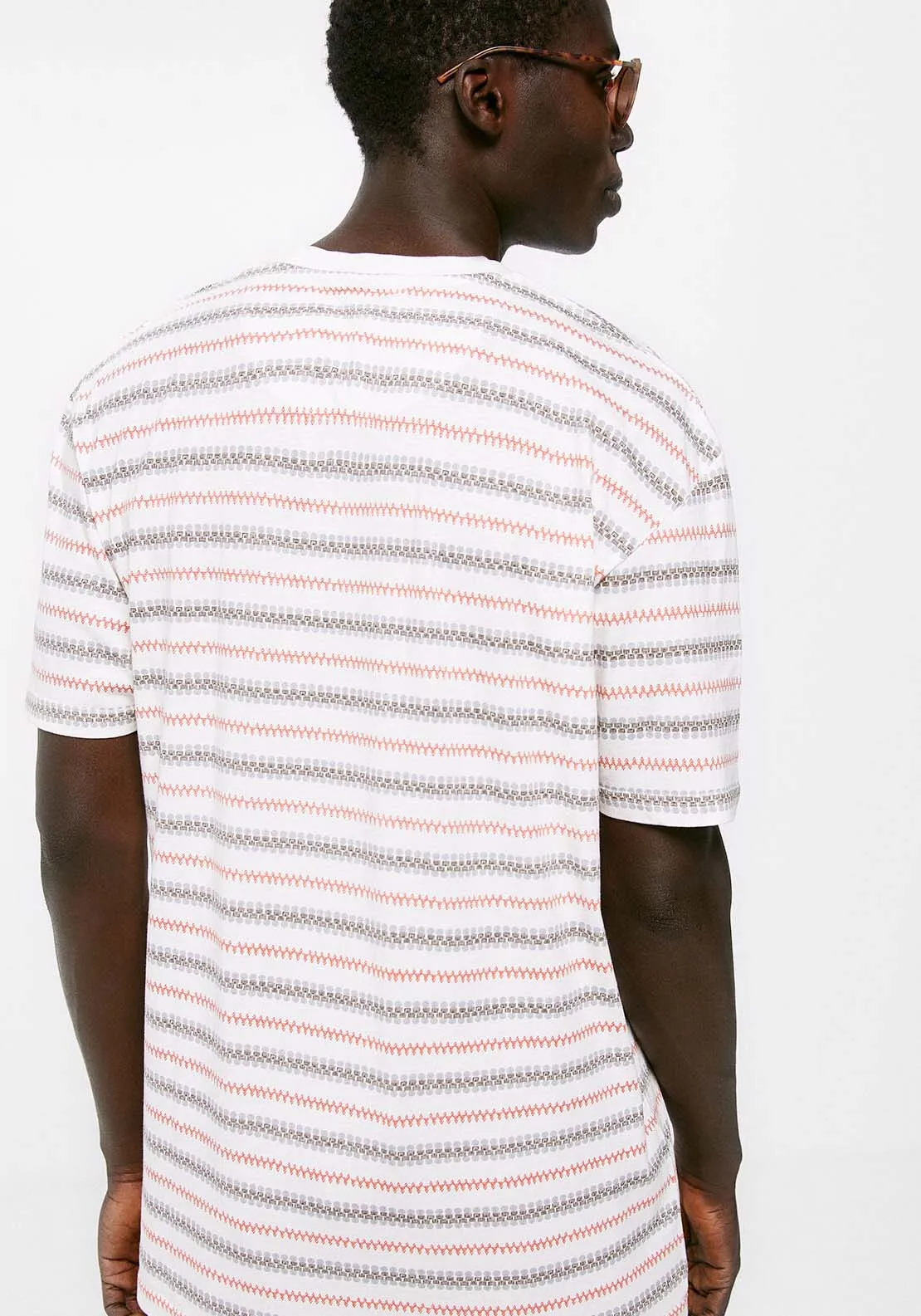 Striped T-Shirt - White