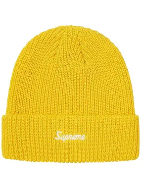 Supreme Loose Gauge Beanie Yellow [FW20]