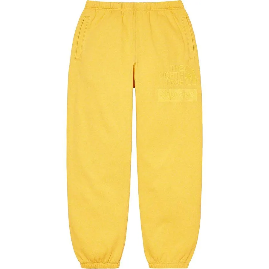 Supreme/The North Face Pigment Printed Sweatpant (Yellow)