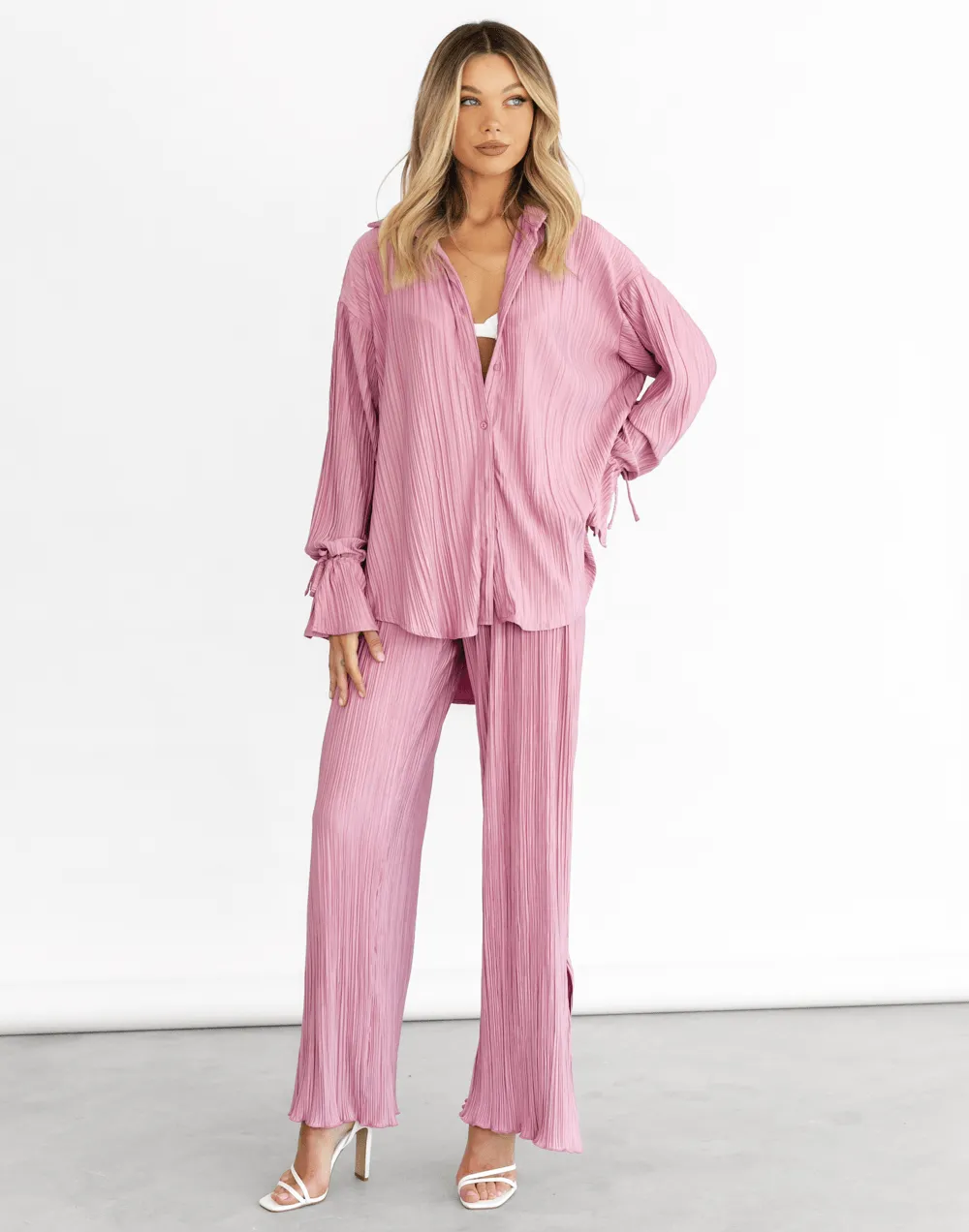 Sweet Serenity Pants (Dusty Pink)