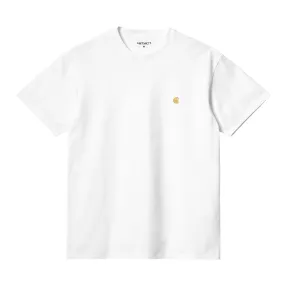 T-shirt Carhartt WIP S/S Chase Bianco