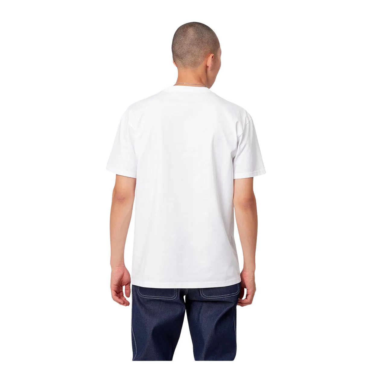 T-shirt Carhartt WIP S/S Chase Bianco