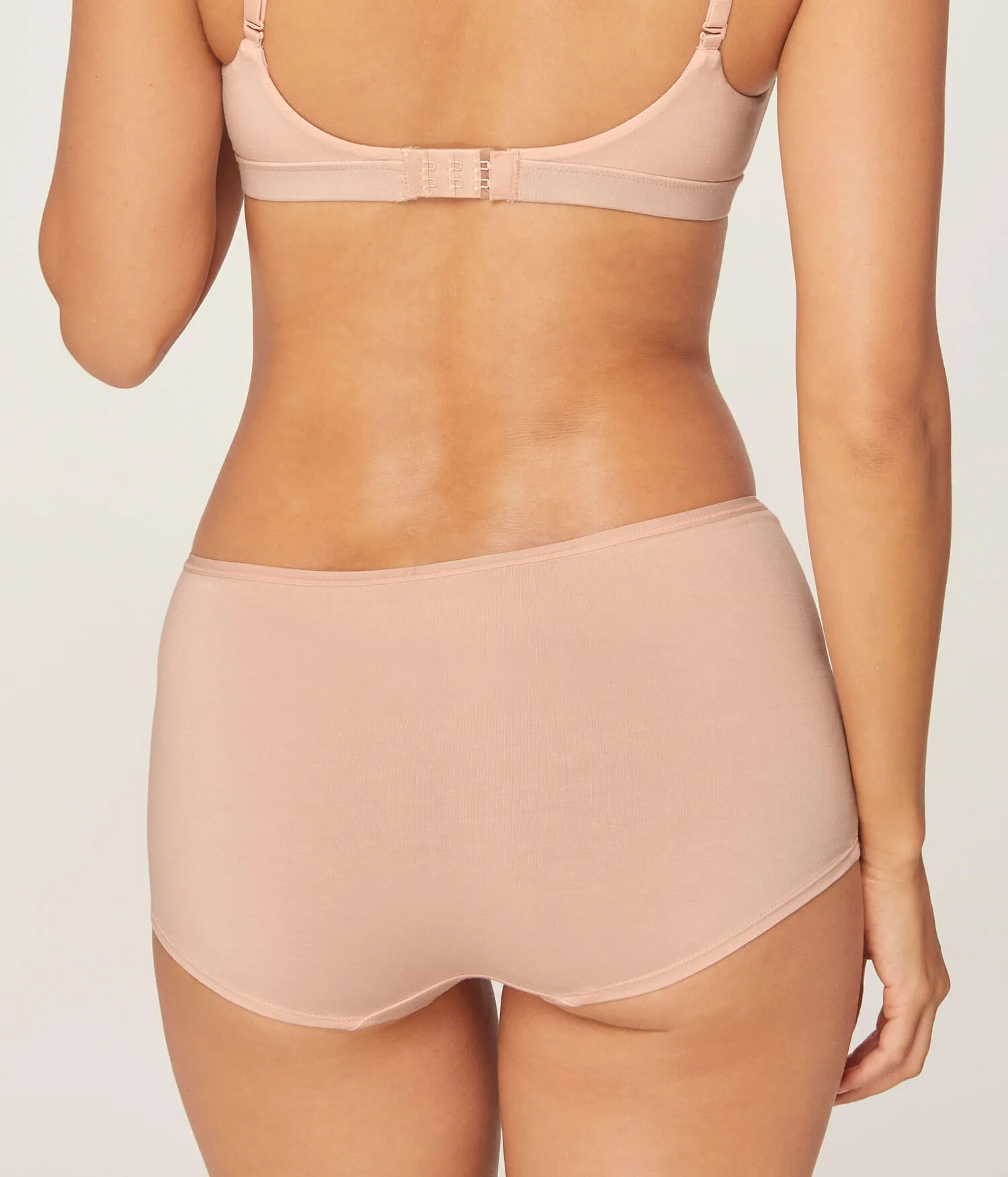 The Boyshort - Bamboo Jersey - Blush