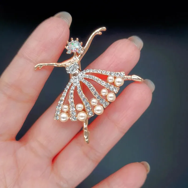 The Davina Ballerina Brooch Pin