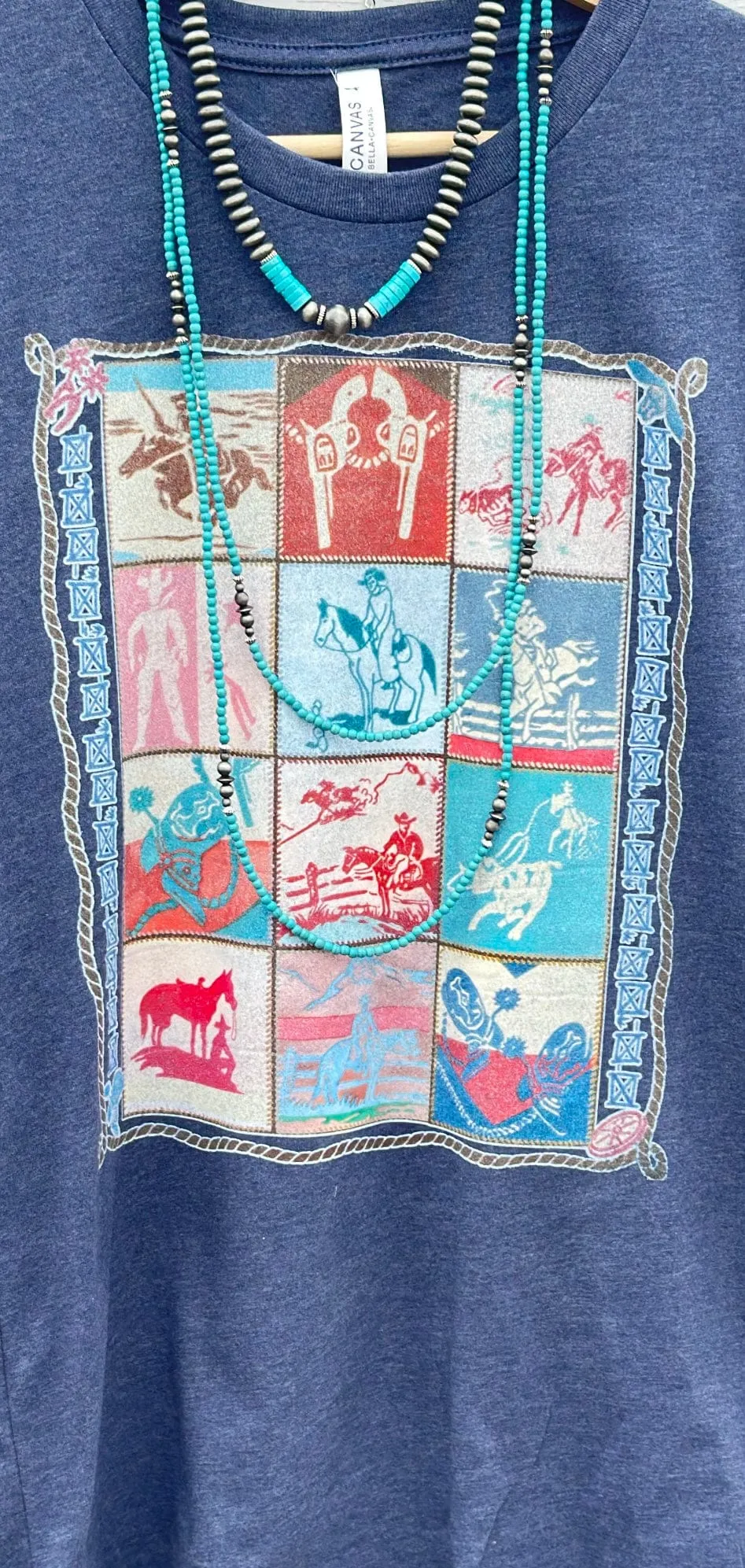 The Western Roundup Tee Small & Med Only