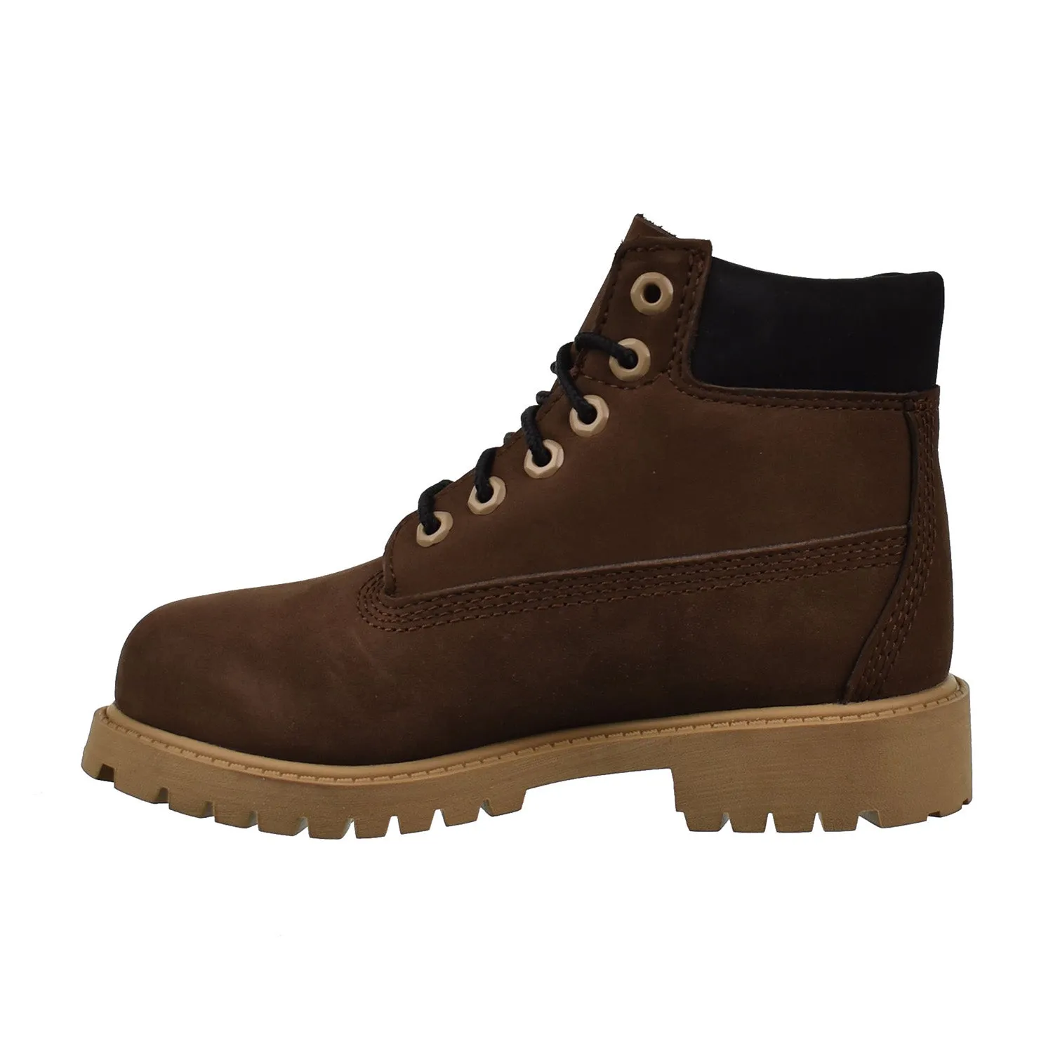 Timberland 6 Inch Premium Little Kids' Boot Dark Brown