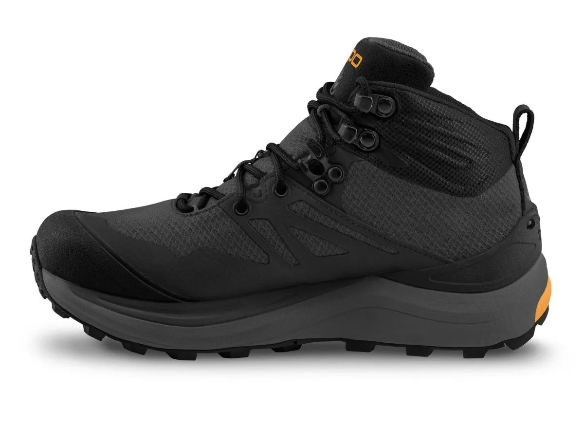 Topo Athletic Men's Trailventure 2 WP - Charcoal/Orange