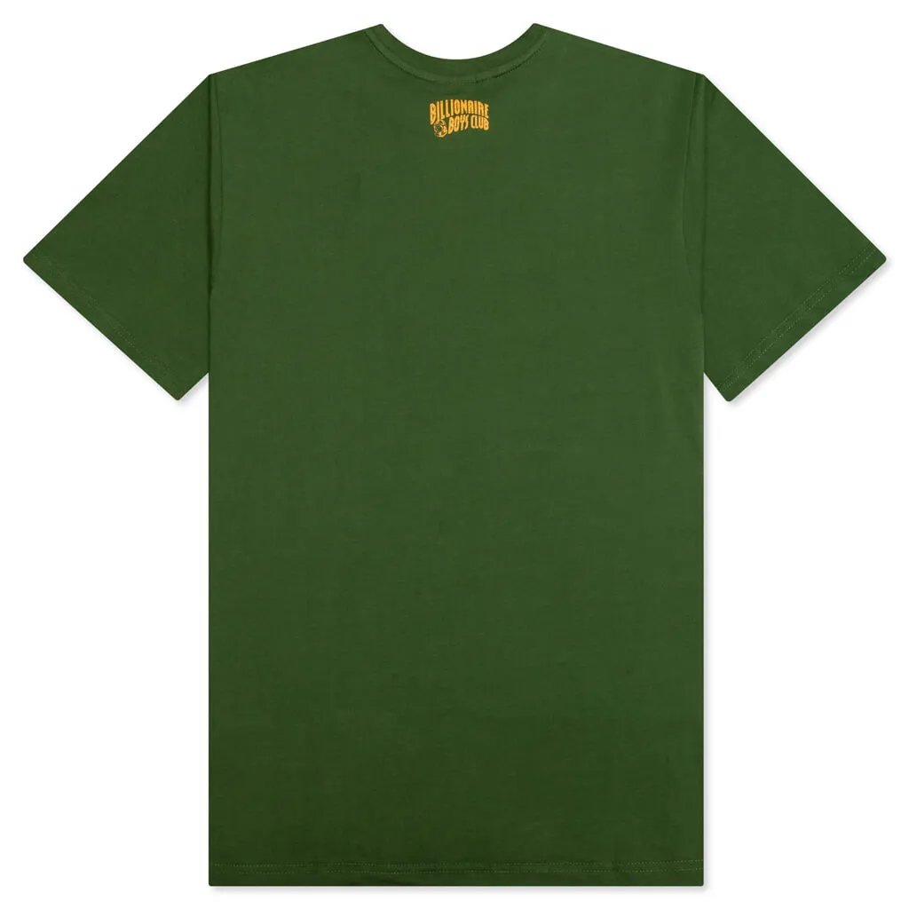 Track S/S Tee - Garden Green