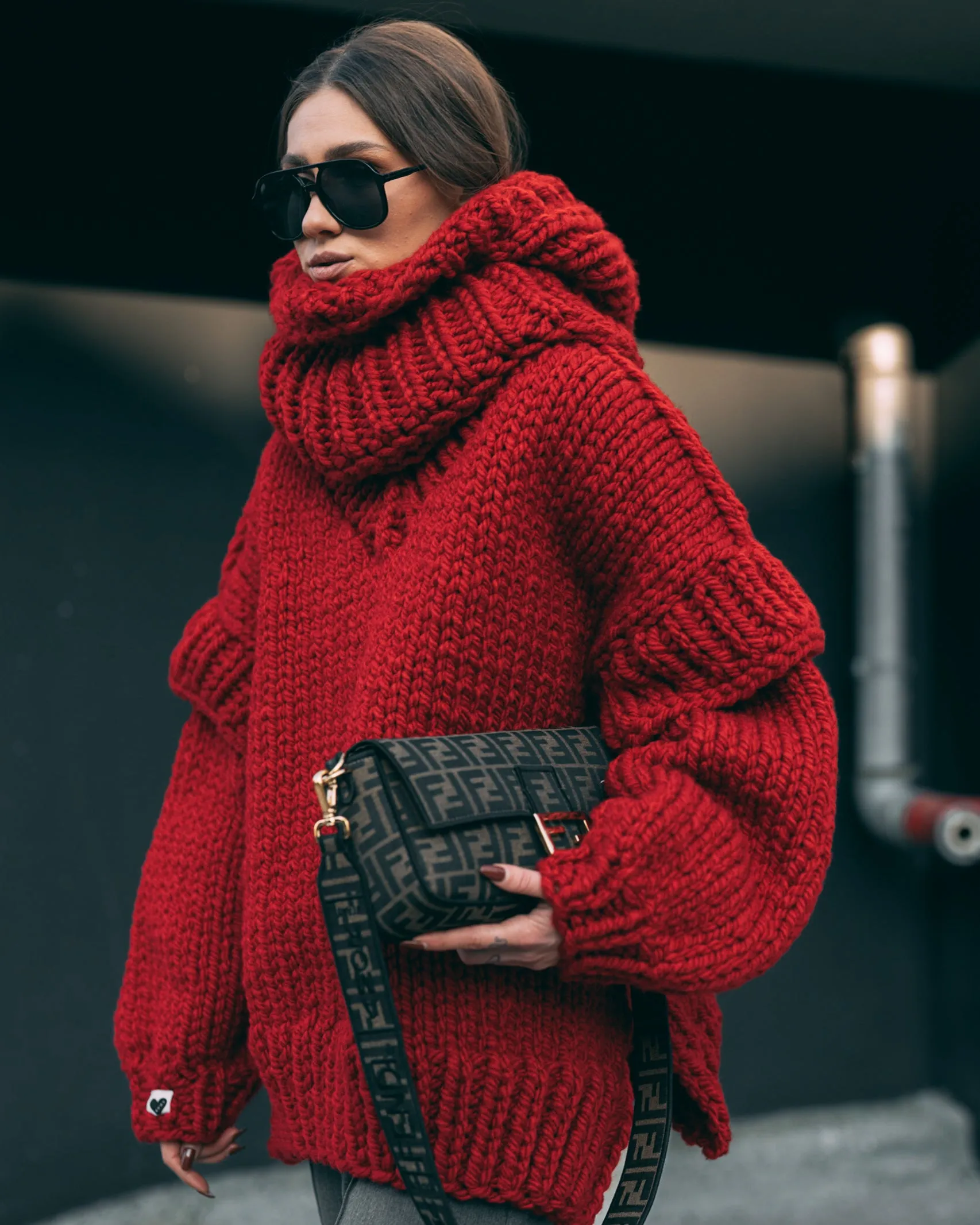 Turtle Rolled Neck Sweater