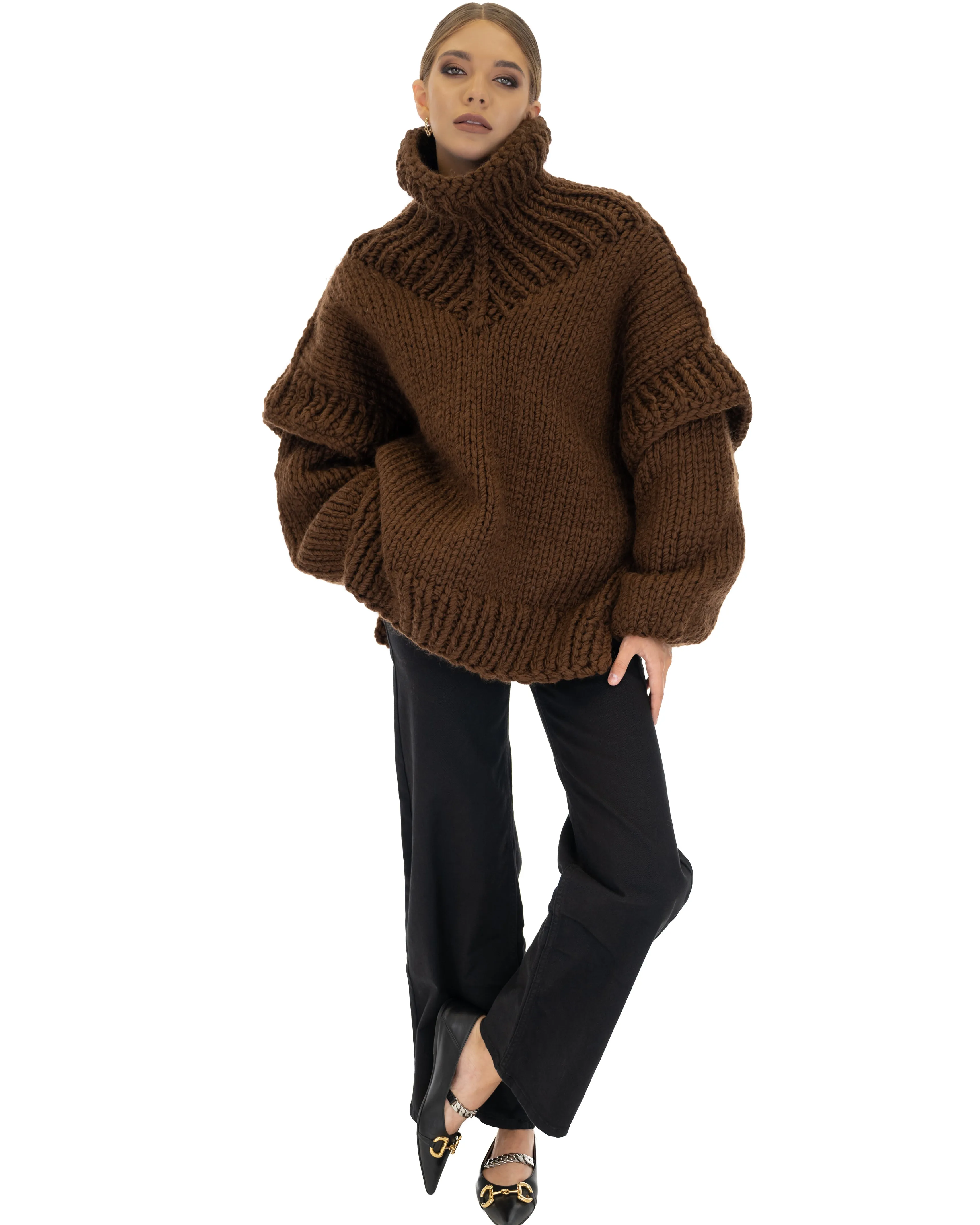 Turtle Rolled Neck Sweater