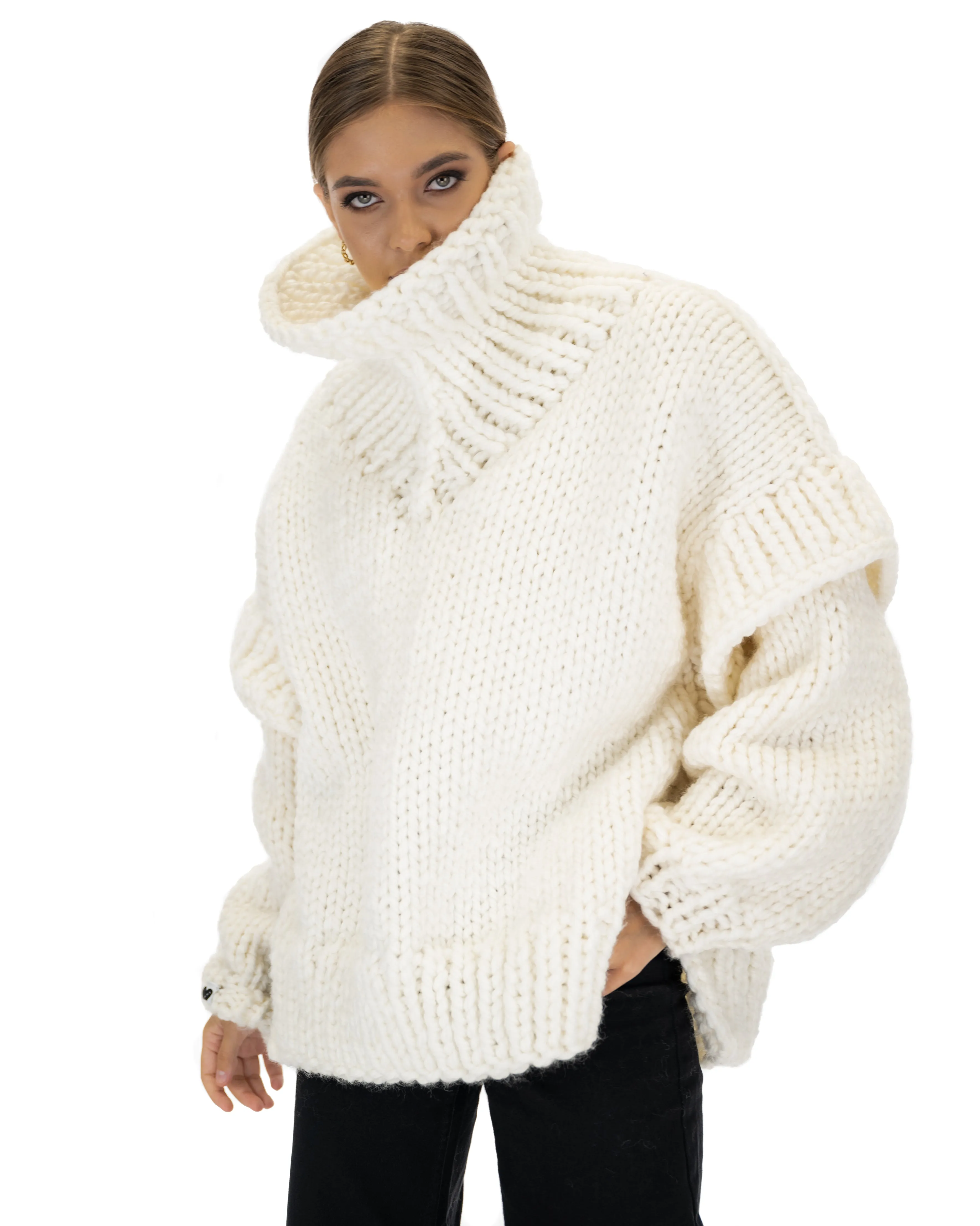 Turtle Rolled Neck Sweater