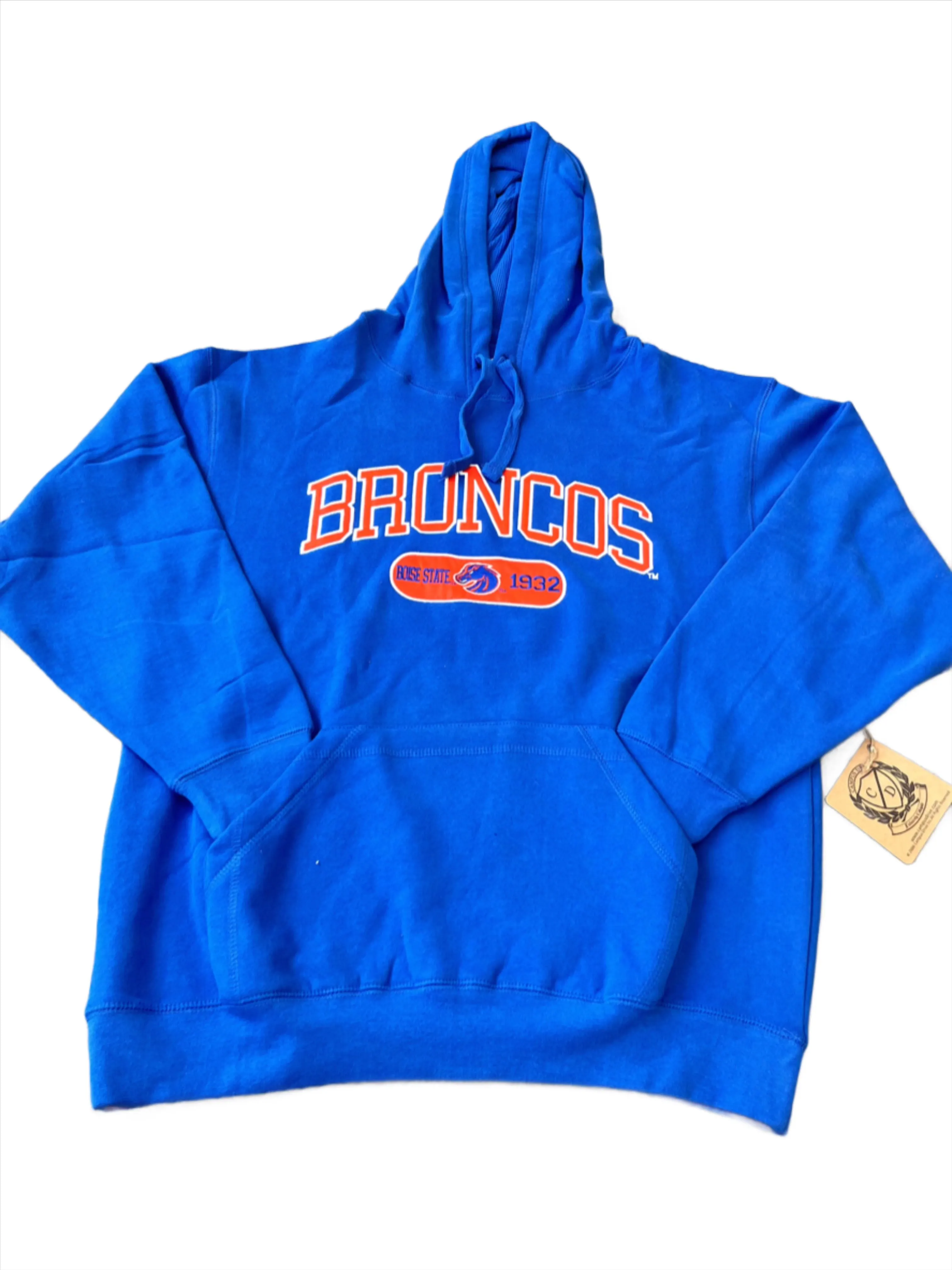 Unisex Boise State Brocos Embellished Hoodie