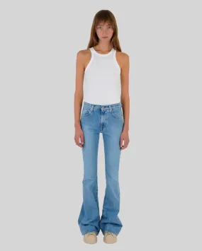 URSULA FLARED DENIM / BLUE COMFORT