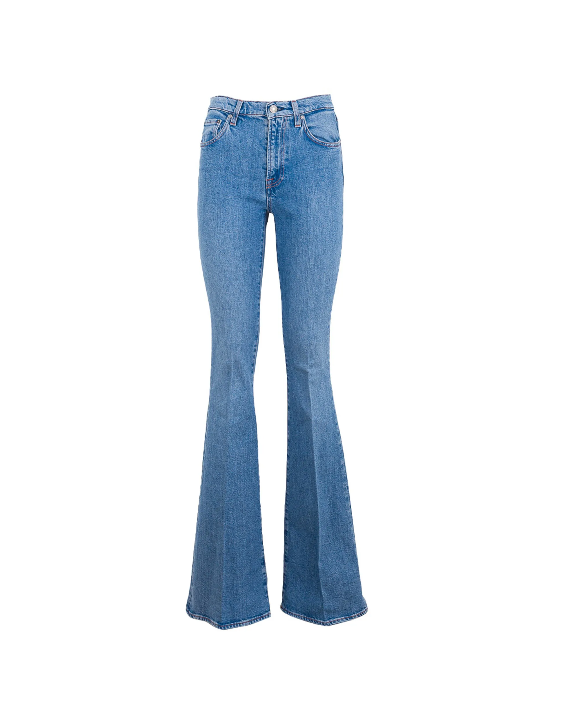 URSULA FLARED DENIM / BLUE COMFORT