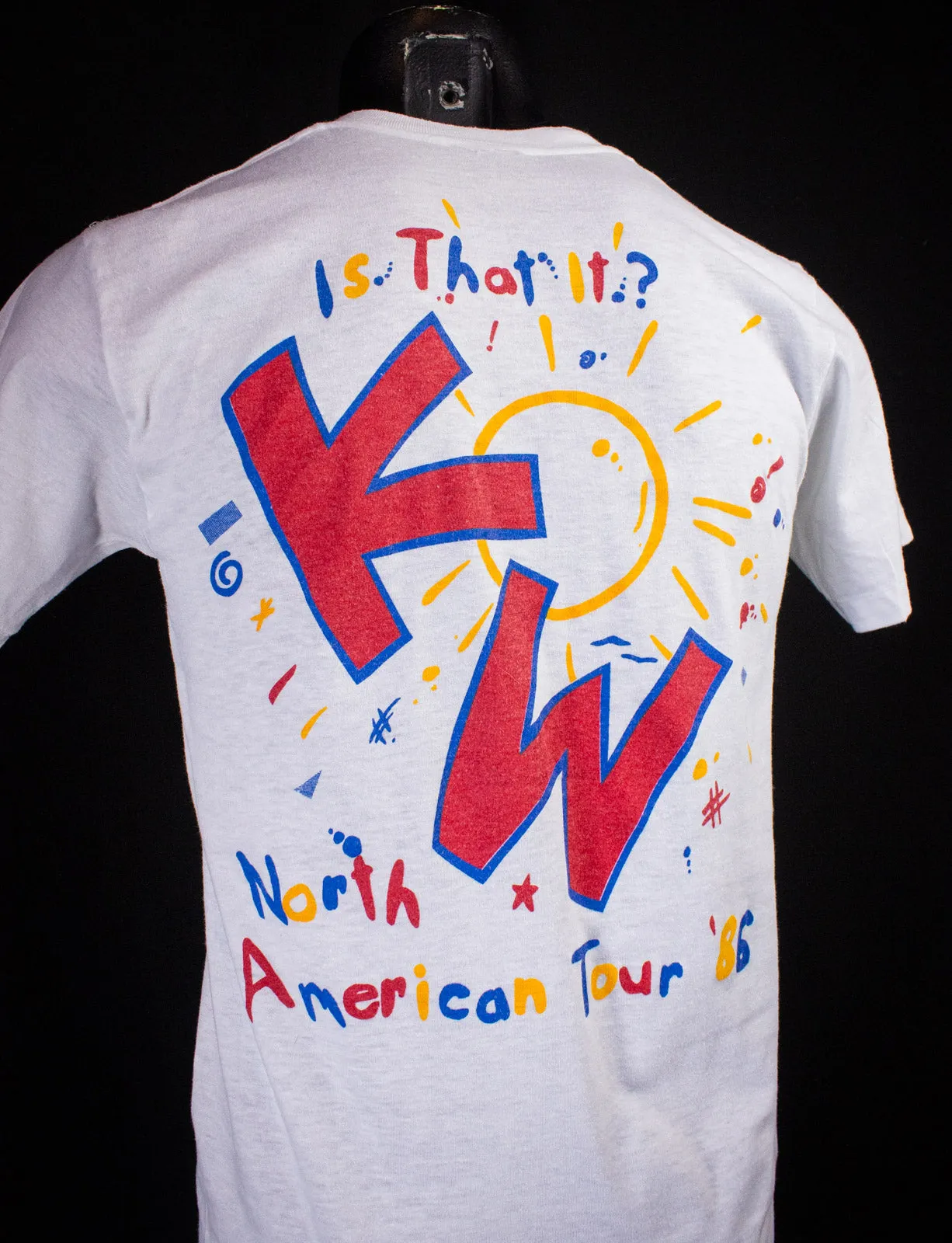 Vintage Katrina and the Waves Is That It? Concert T Shirt 1986 White Small