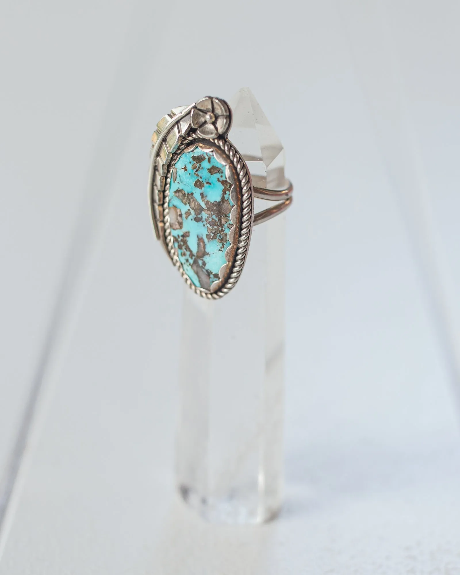 Vintage Navajo Turquoise Ring