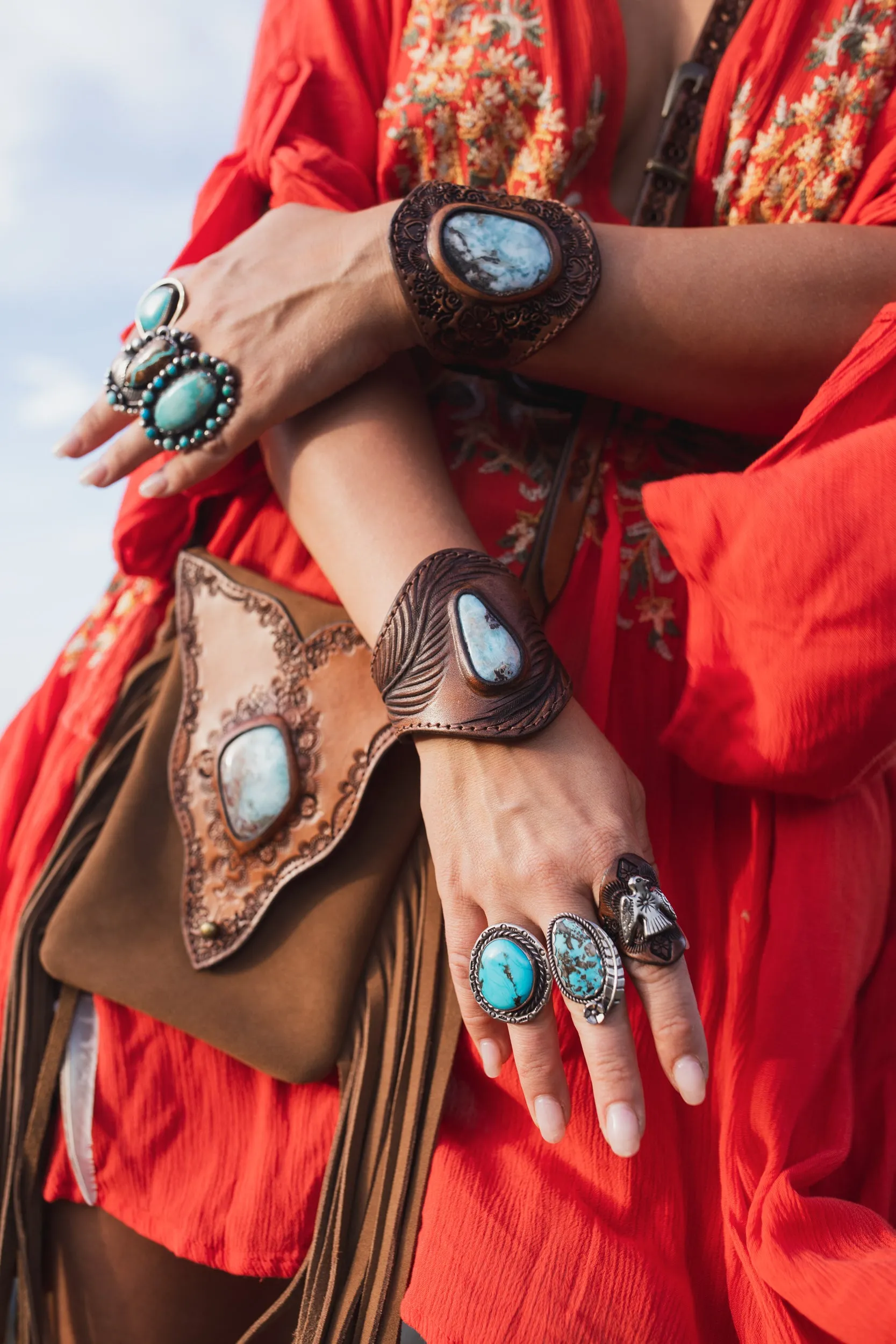 Vintage Navajo Turquoise Ring