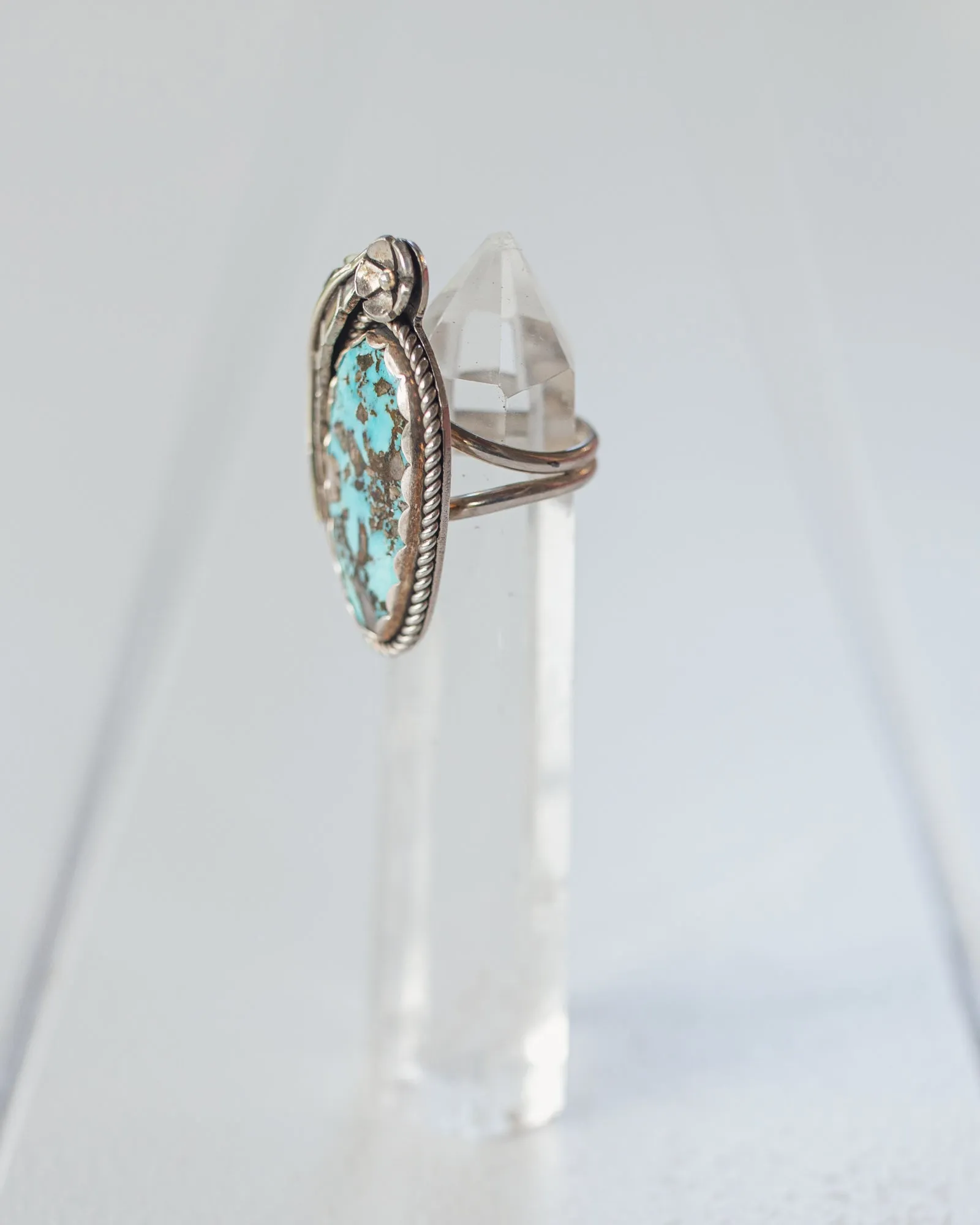 Vintage Navajo Turquoise Ring