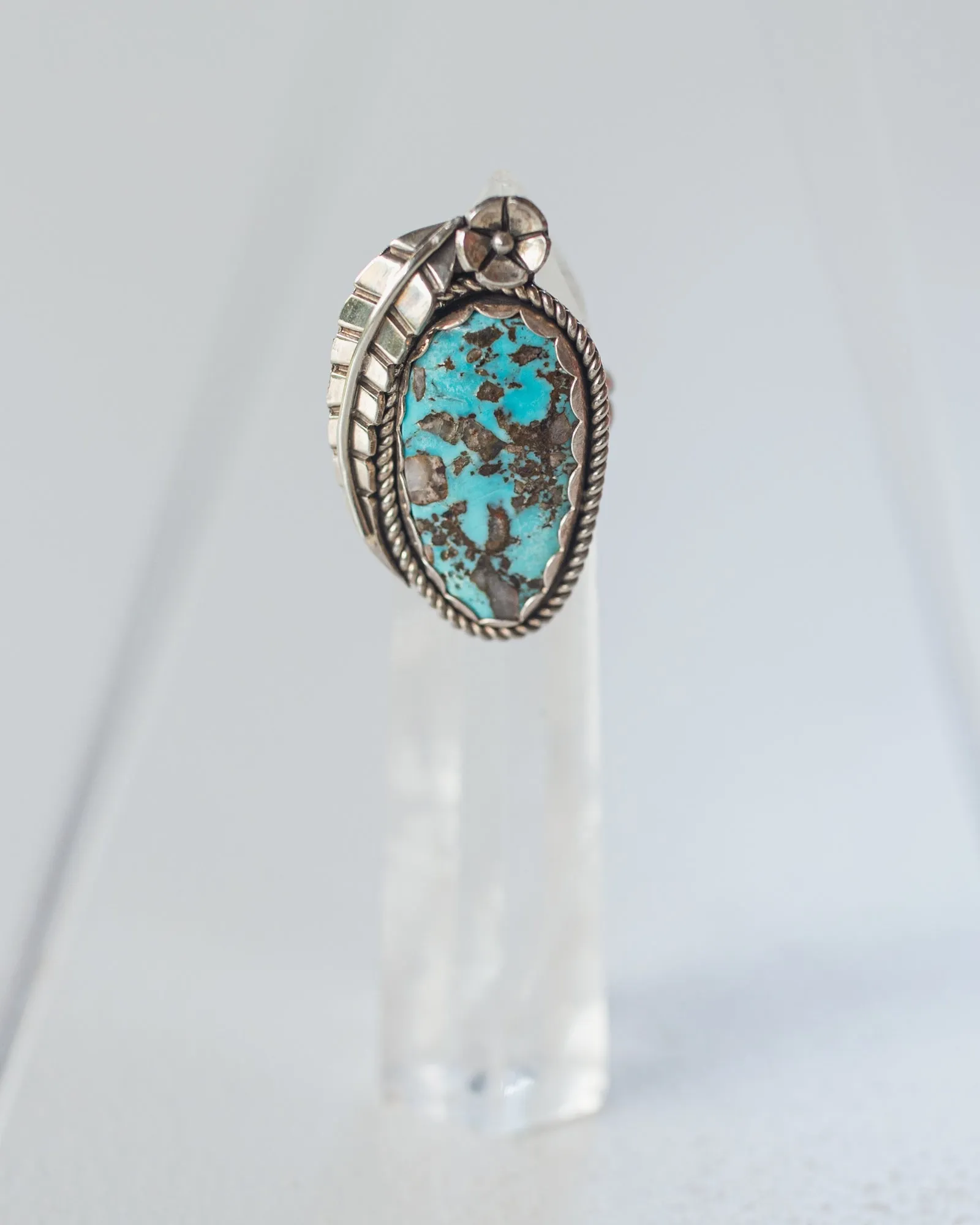 Vintage Navajo Turquoise Ring