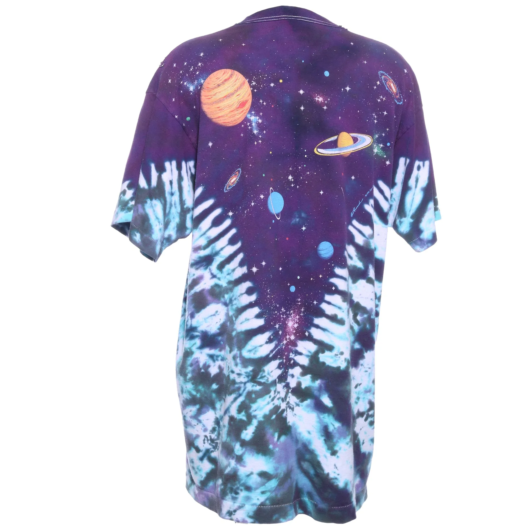 VTG PLANETS TIE-DYE BOYFRIEND T-SHIRT