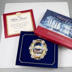 White House Christmas Ornament 2004