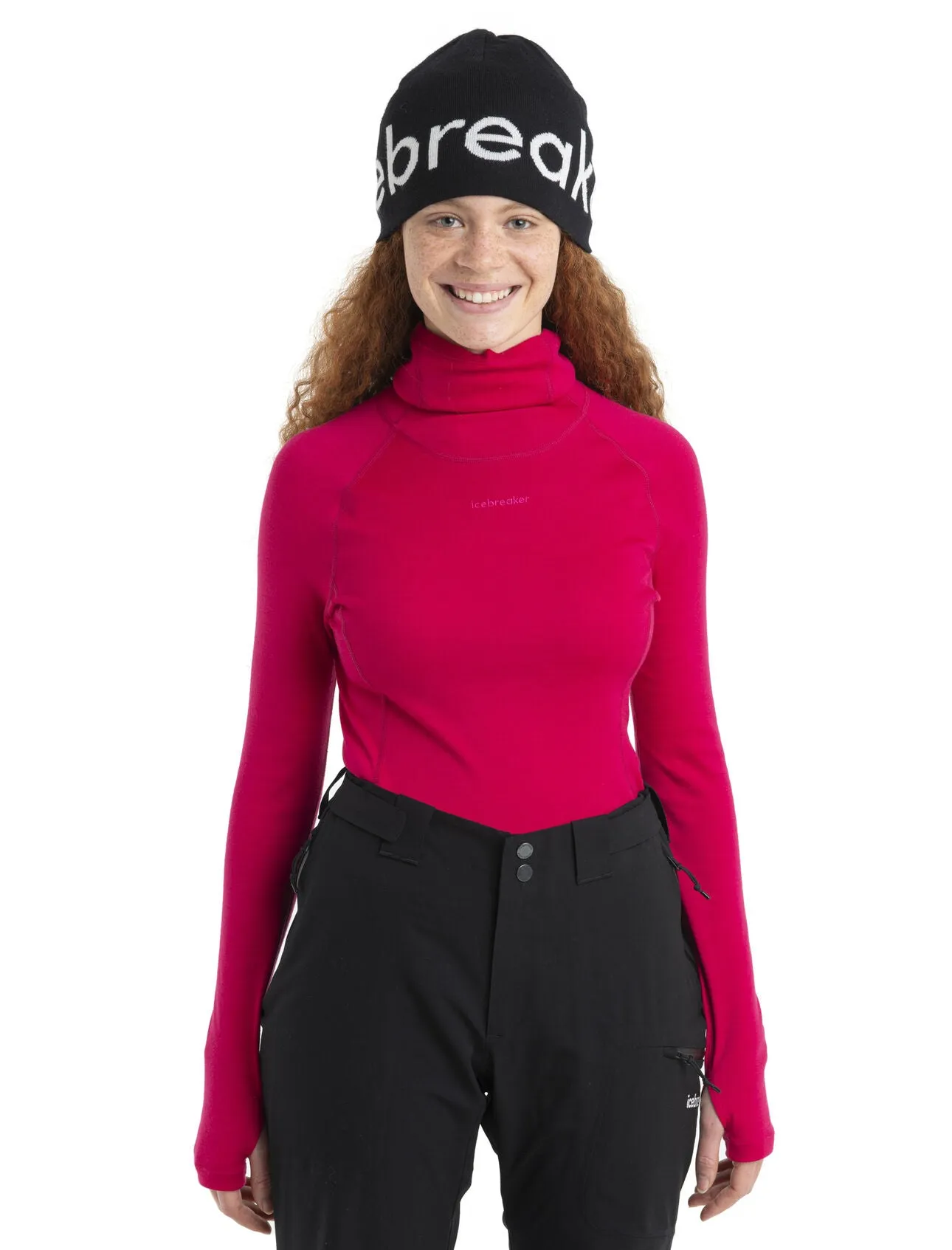 Womens 300 MerinoFine™ LS Roll Neck Thermal Top