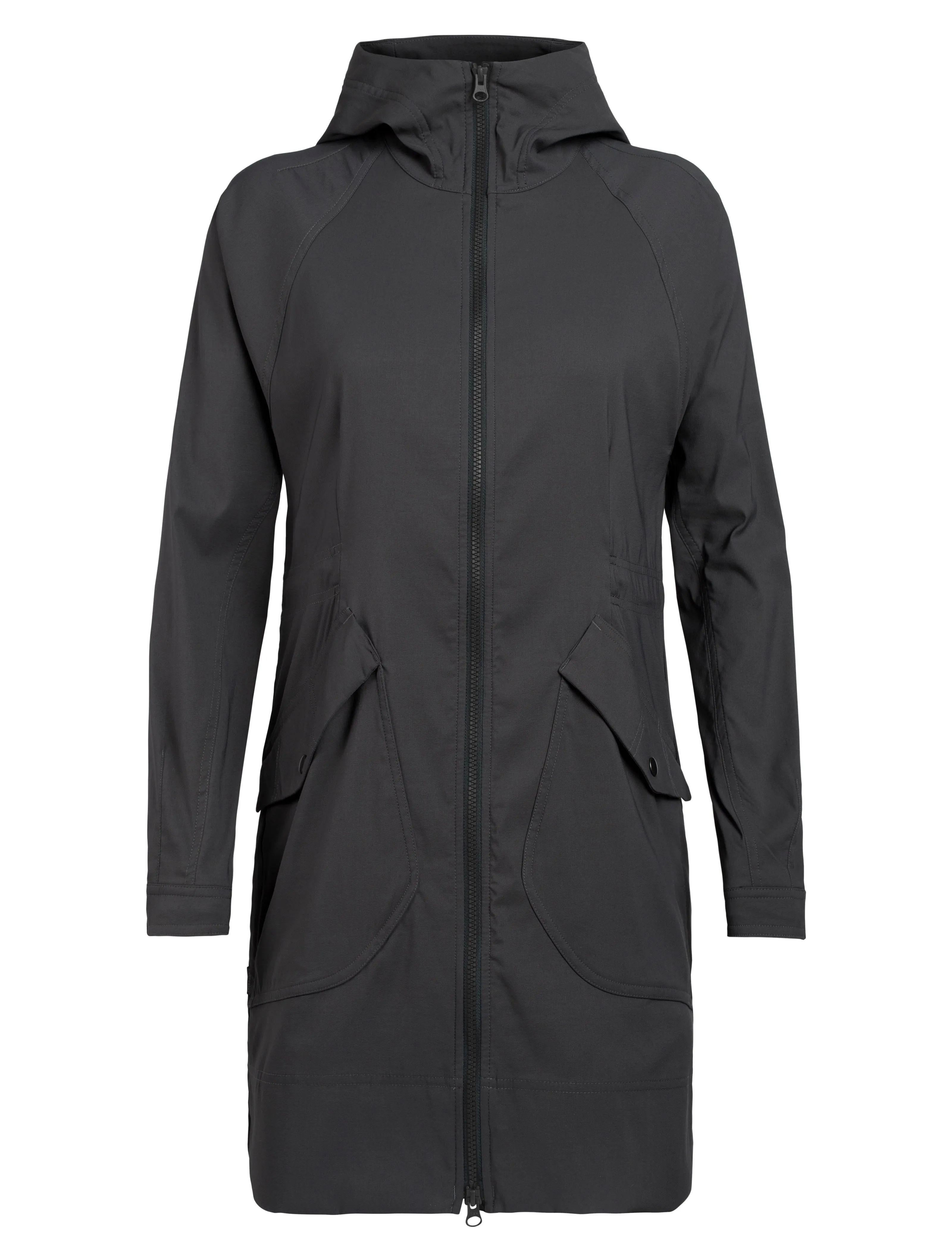 Womens Briar Hooded Zip Parka