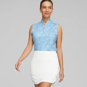 Women's CLOUDSPUN Island Flower Sleeveless Golf Polo