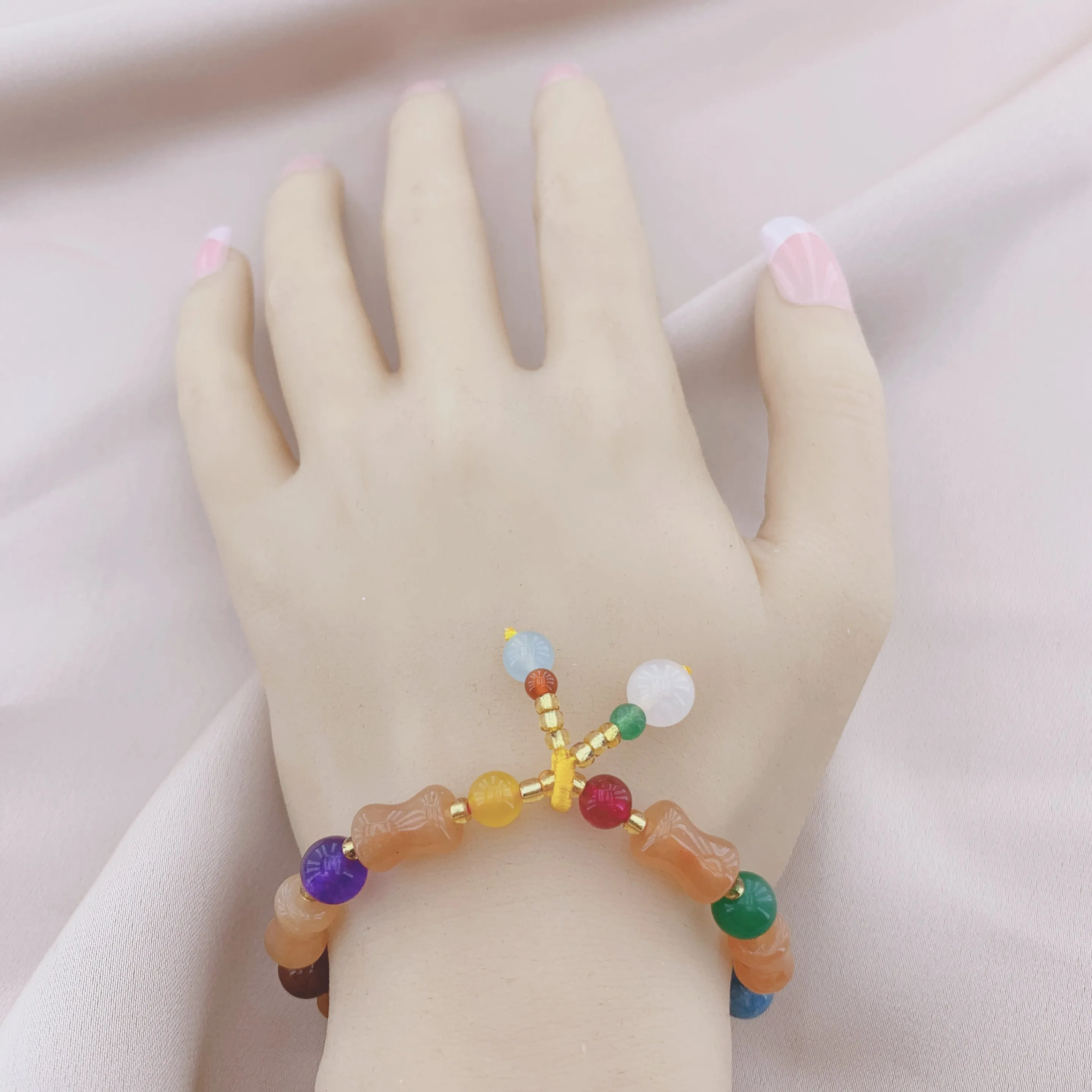 Women's Fashion Beads Gemstone Bracelet