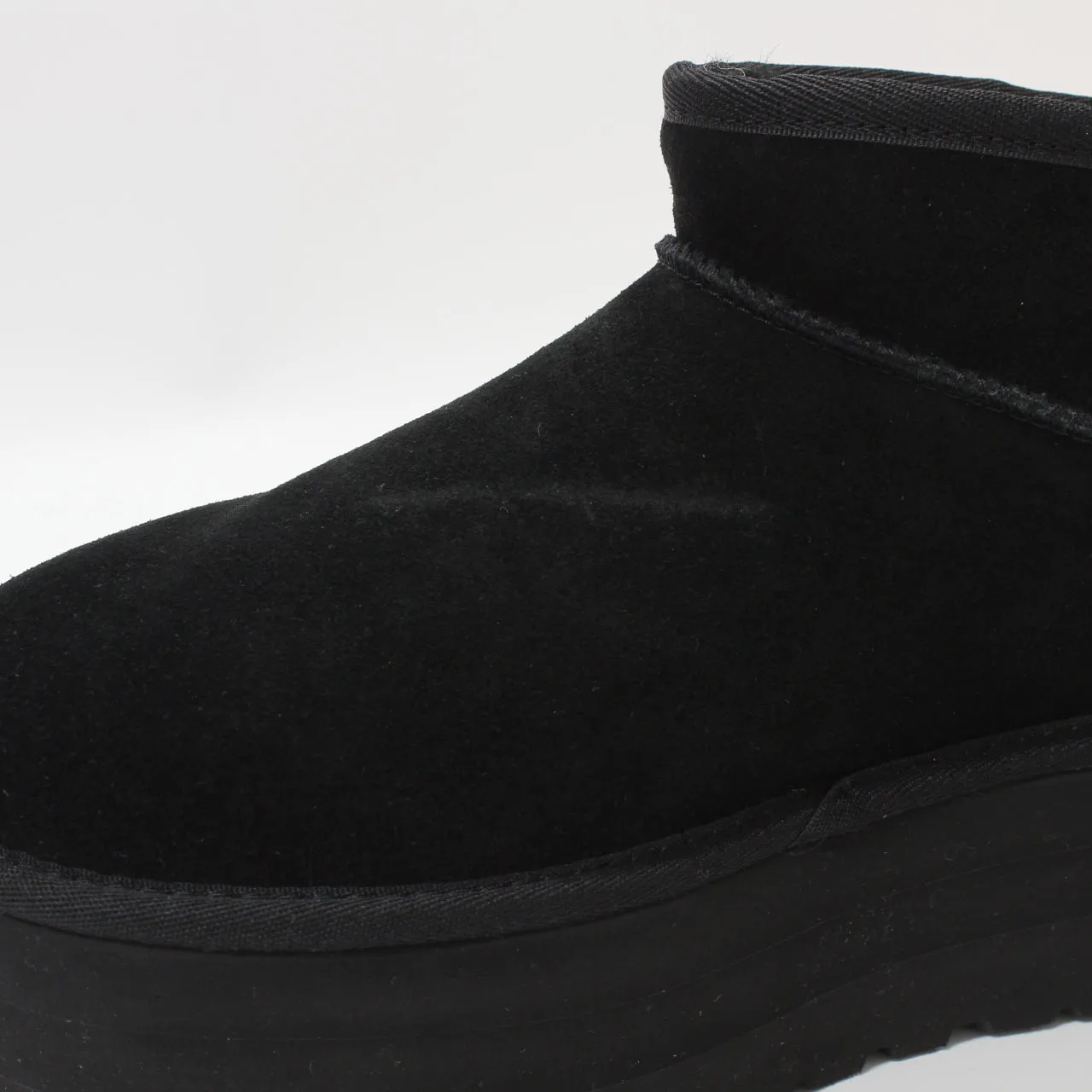 Womens UGG Classic Ultra Mini Platform Black