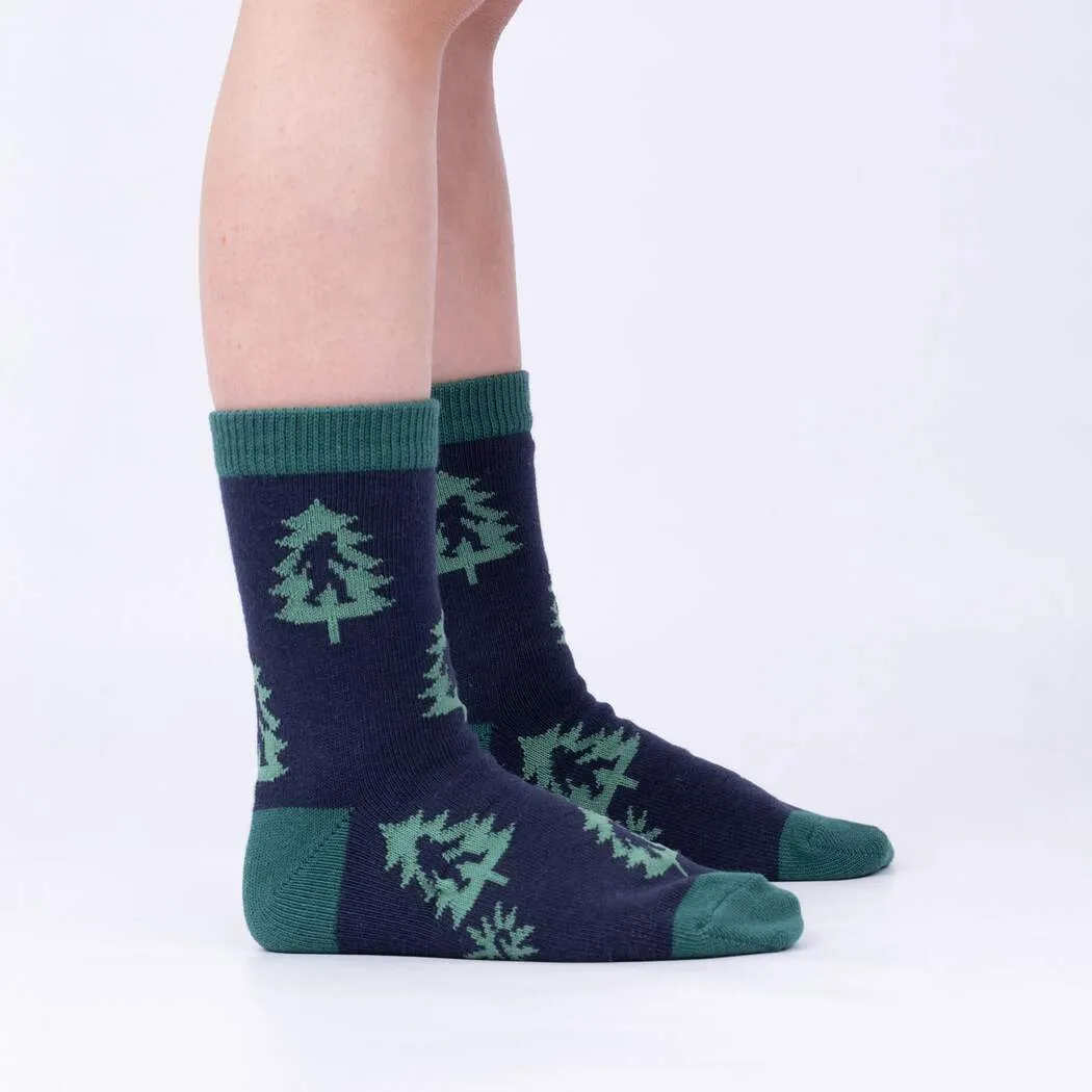 Youth Sasquatch Campout Crew Socks 3-Pack