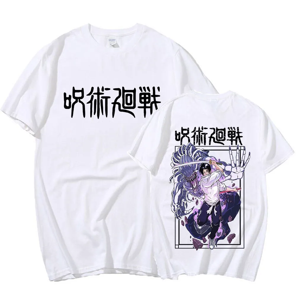 Yuta Okkotsu Graphic Anime Jujutsu Kaisen T-shirt T-shirts Short Sleeves Oversized Streetwear