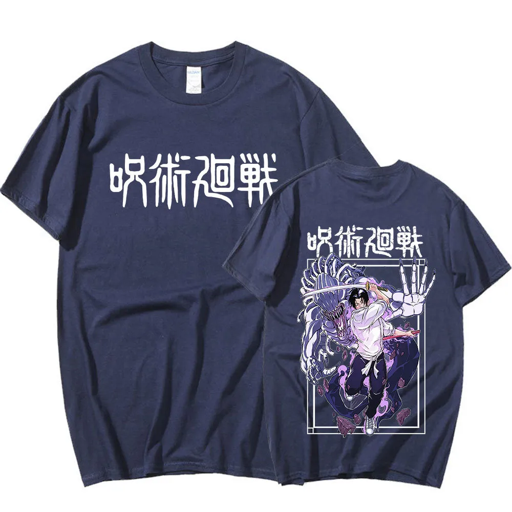 Yuta Okkotsu Graphic Anime Jujutsu Kaisen T-shirt T-shirts Short Sleeves Oversized Streetwear