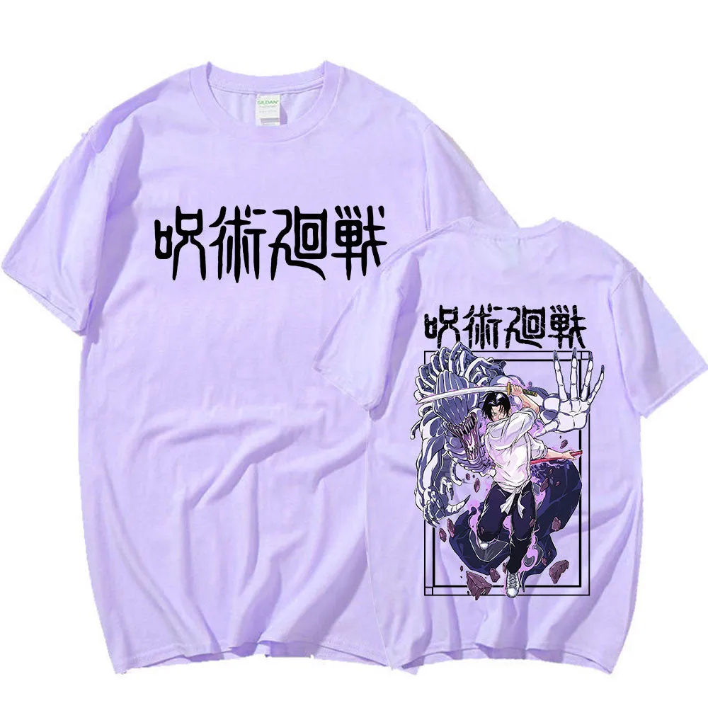 Yuta Okkotsu Graphic Anime Jujutsu Kaisen T-shirt T-shirts Short Sleeves Oversized Streetwear